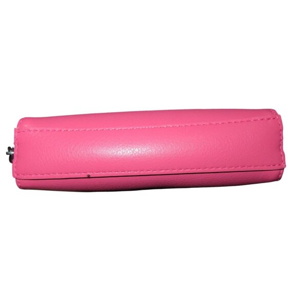 Dior Cosmetic Makeup Beauty Pouch Clutch Hot Pink D Embellished Zipper Charm - Picture 5 of 12